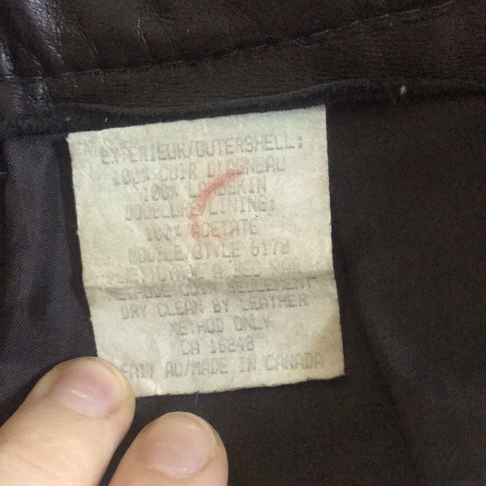 Vintage Laurence Roy high-waisted leather pants - Picture 10 of 10